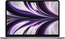 apple macbook air 2022 with open display