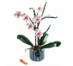 the lego orchid kit set up