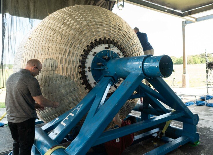 NASA preparing a burst test on a space habitat