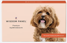 wisdom panel premium dog dna test kit box