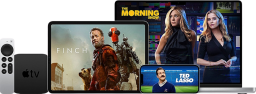 apple tv devices with apple tv+ exclusive shows on display
