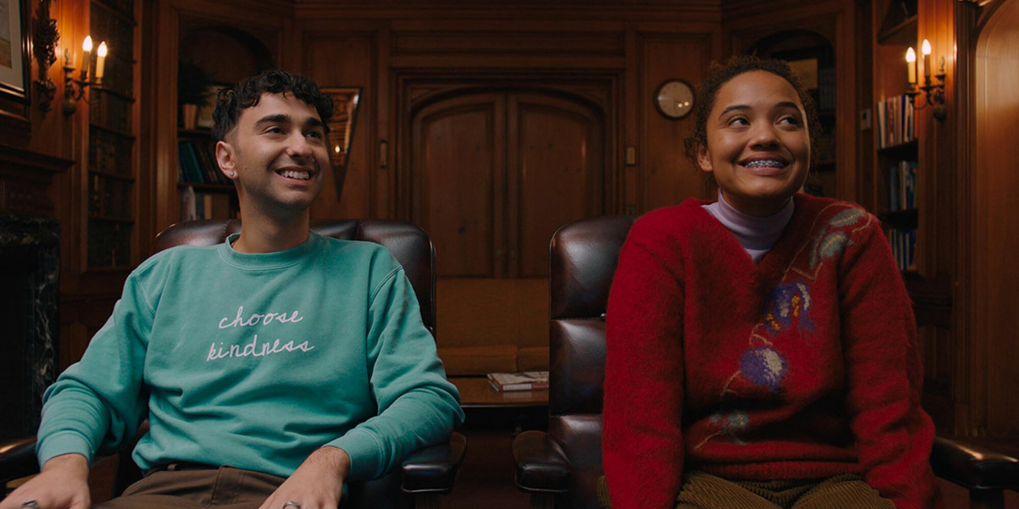 Alex Wolff and Kiersey Clemons in "Susie Searches."