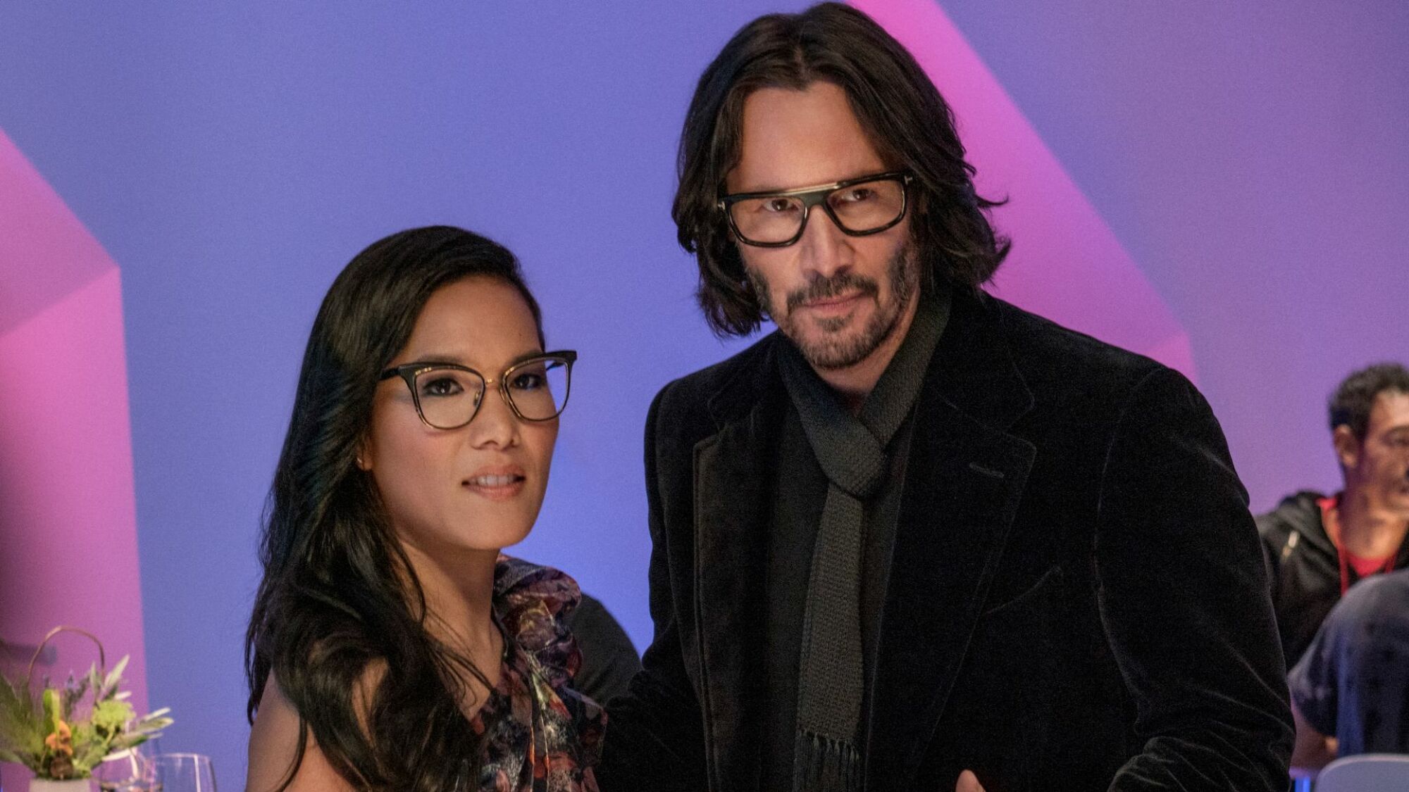 Ali Wong and Keanu Reeves in "Always Be My Maybe."