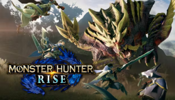 cover art for monster hunter rise