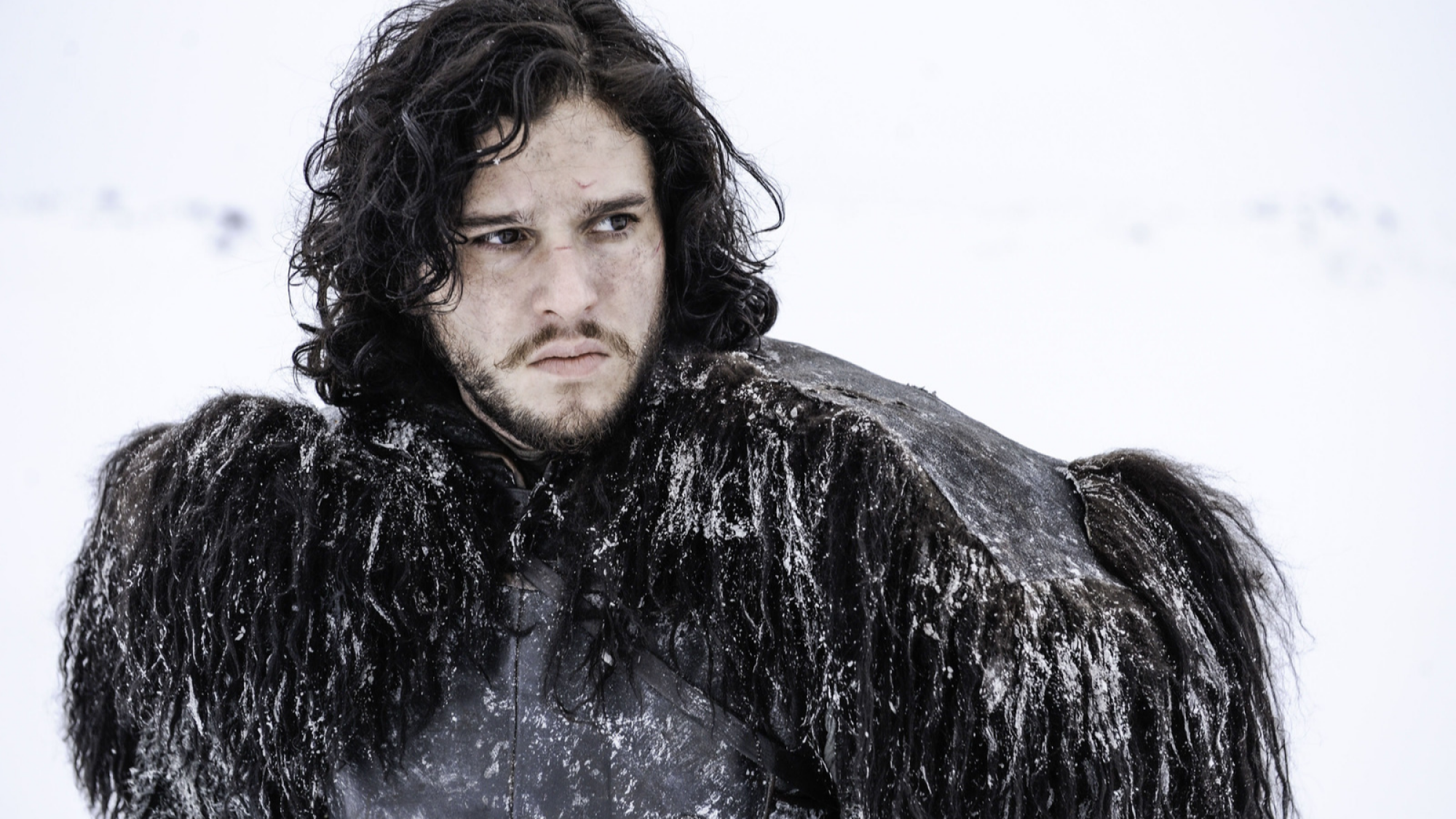 Kit Harrington as Jon Snow.