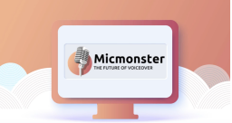 micmonster logo on illustrated screen
