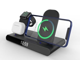 3-in-1 charging station with airpods and apple watch