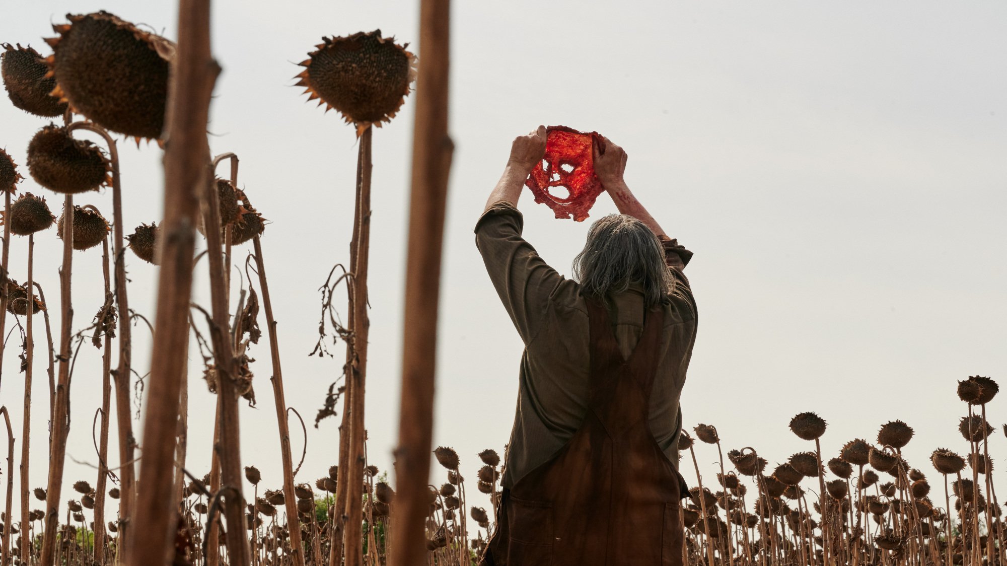 Mark Burnham as Leatherface in the 2022 adaptation, "Texas Chainsaw Massacre"