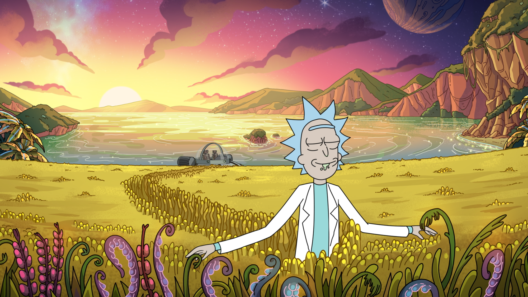 A scene from "Rick and Morty"