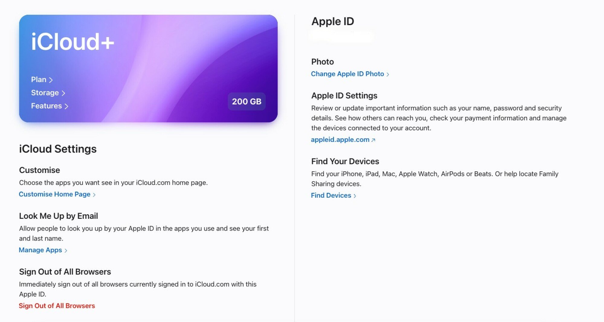 Apple iCloud.com