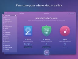 CleanMyMac X Optimization Tool: 1-Yr Subscription graphic.