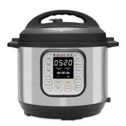 Instant Pot Duo against a white background