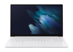 samsung galaxy book pro with abstract display