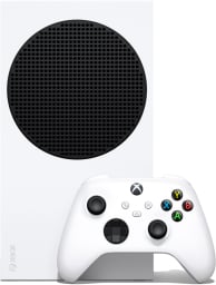 the xbox series s with an xbox wireless controller