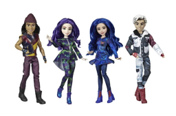 Four Disney Descendants dolls