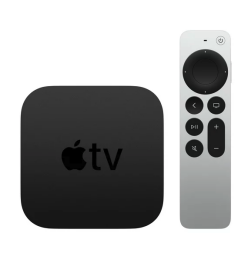 apple tv streaming device with remote