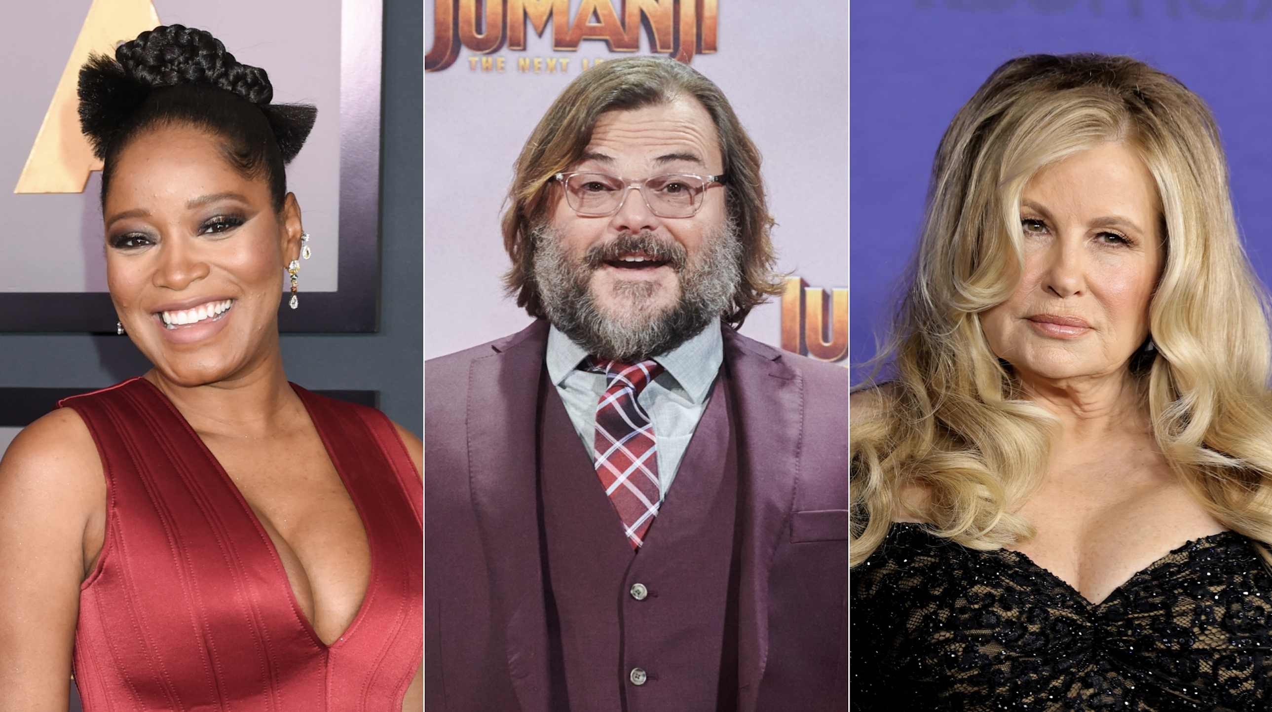Photos of Keke Palmer, Jack Black, and Jennifer Coolidge