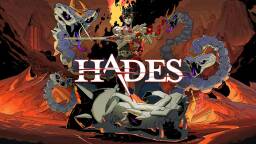 'hades' game title card
