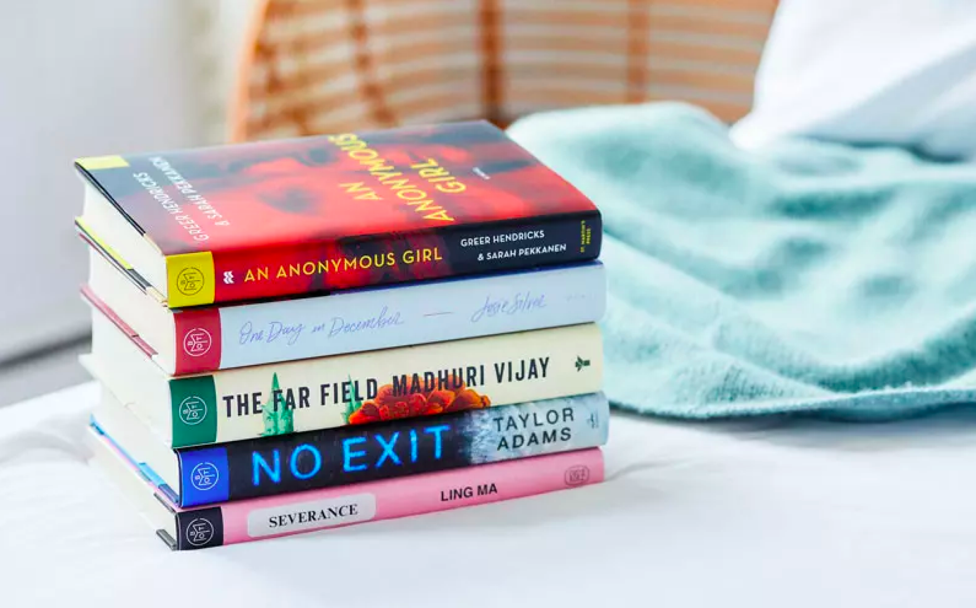 a stack of books