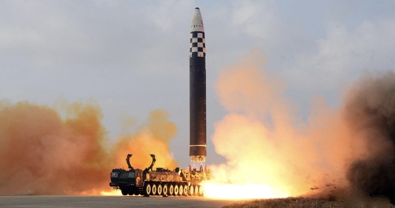 Hwasong-17 ICBM Launch