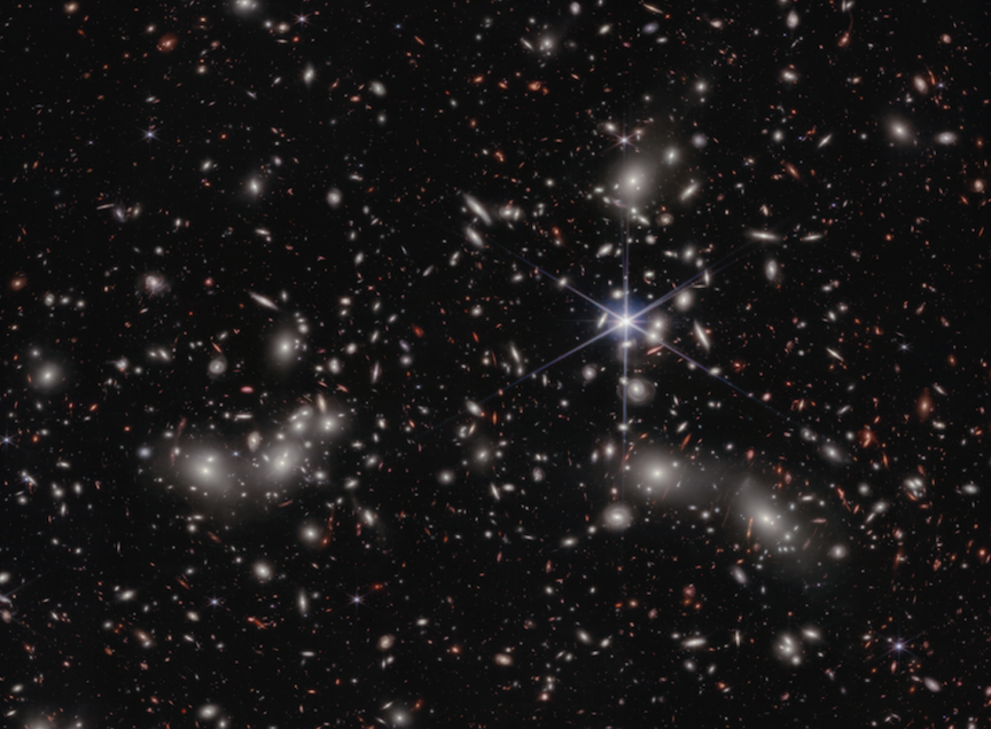 clusters of galaxies in deep space