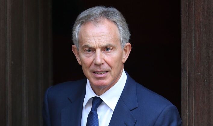 Former British Prime Minister Tony Blair