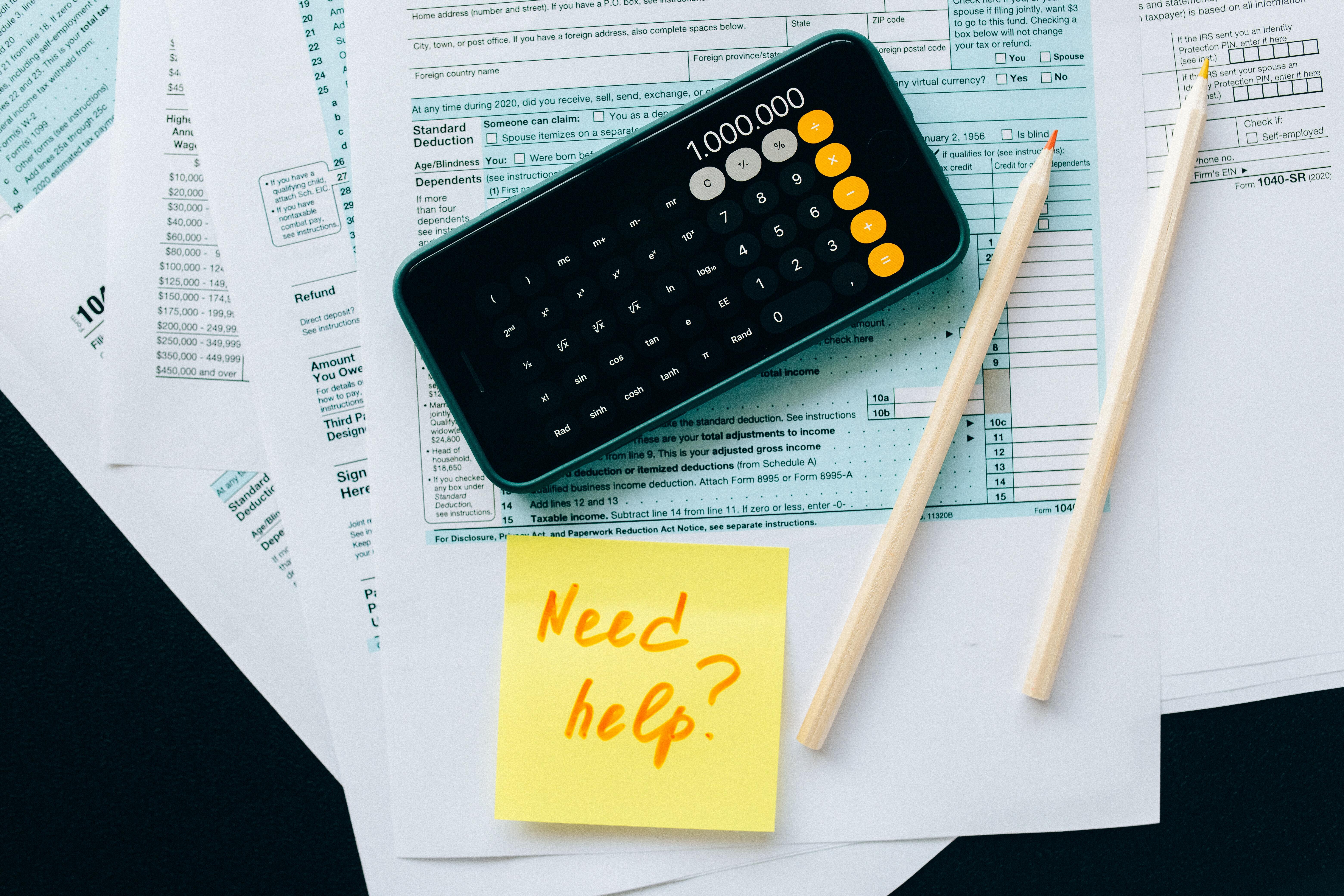 Calculator and taxes