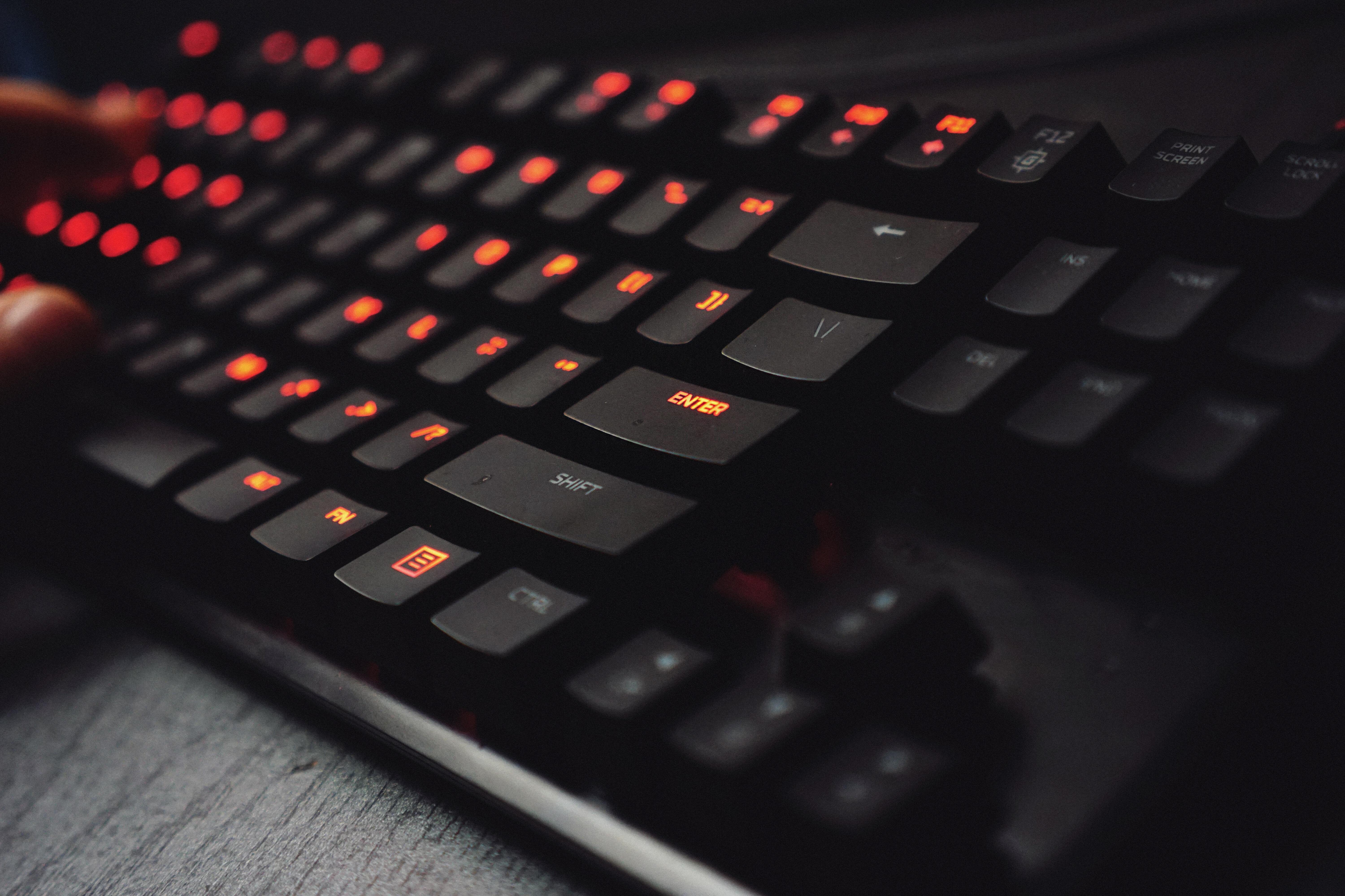 Black keyboard