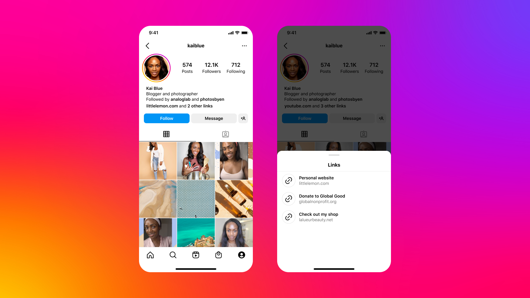 How to add multiple links to your Instagram bio