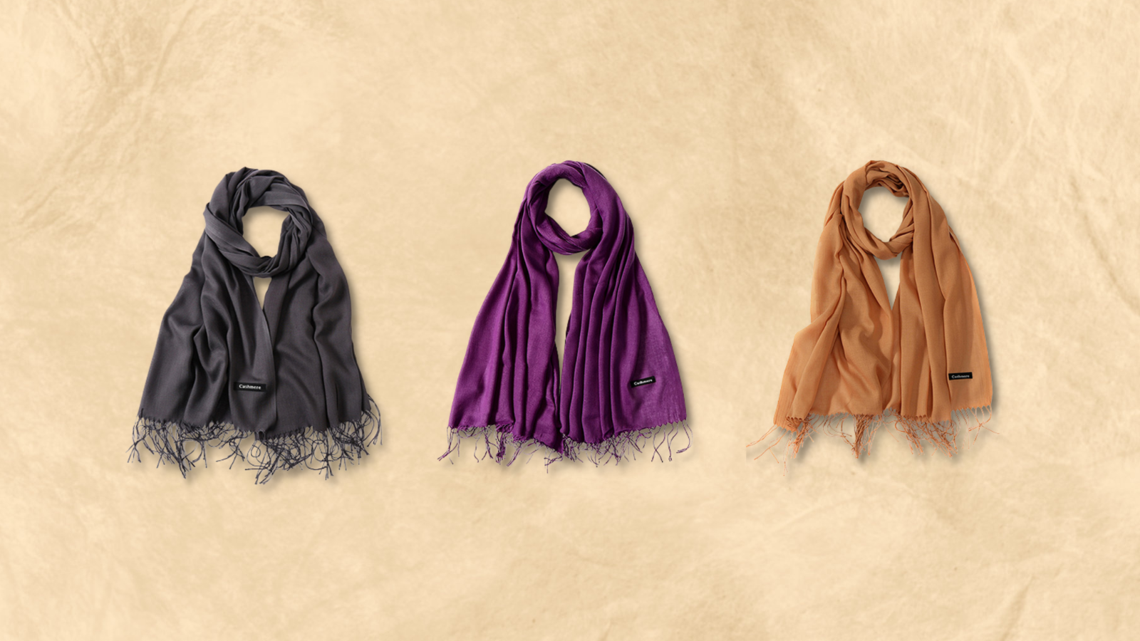 lavisha cashmere shawl in three colors