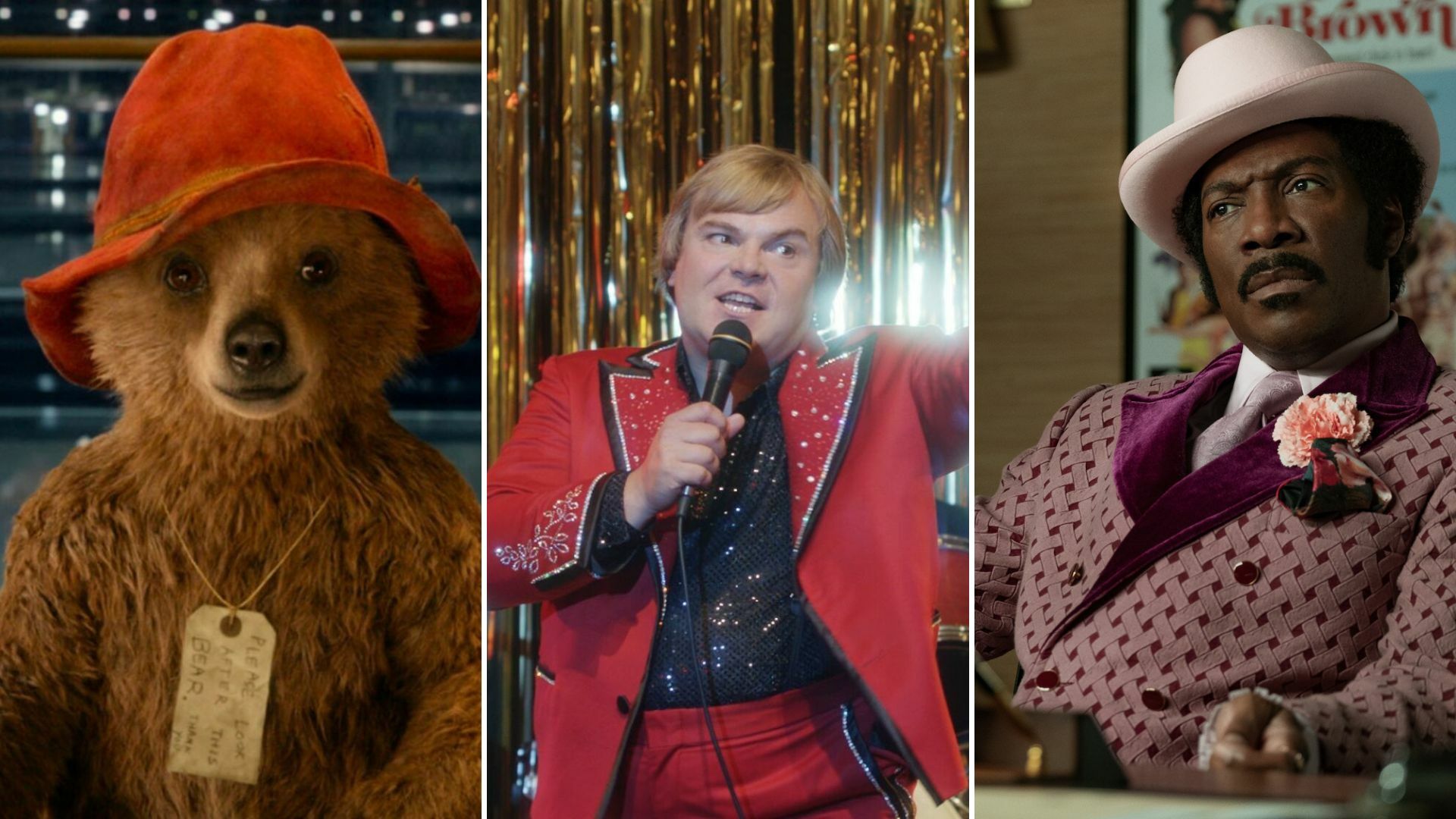 From left: Composite of Paddington Bear (in 