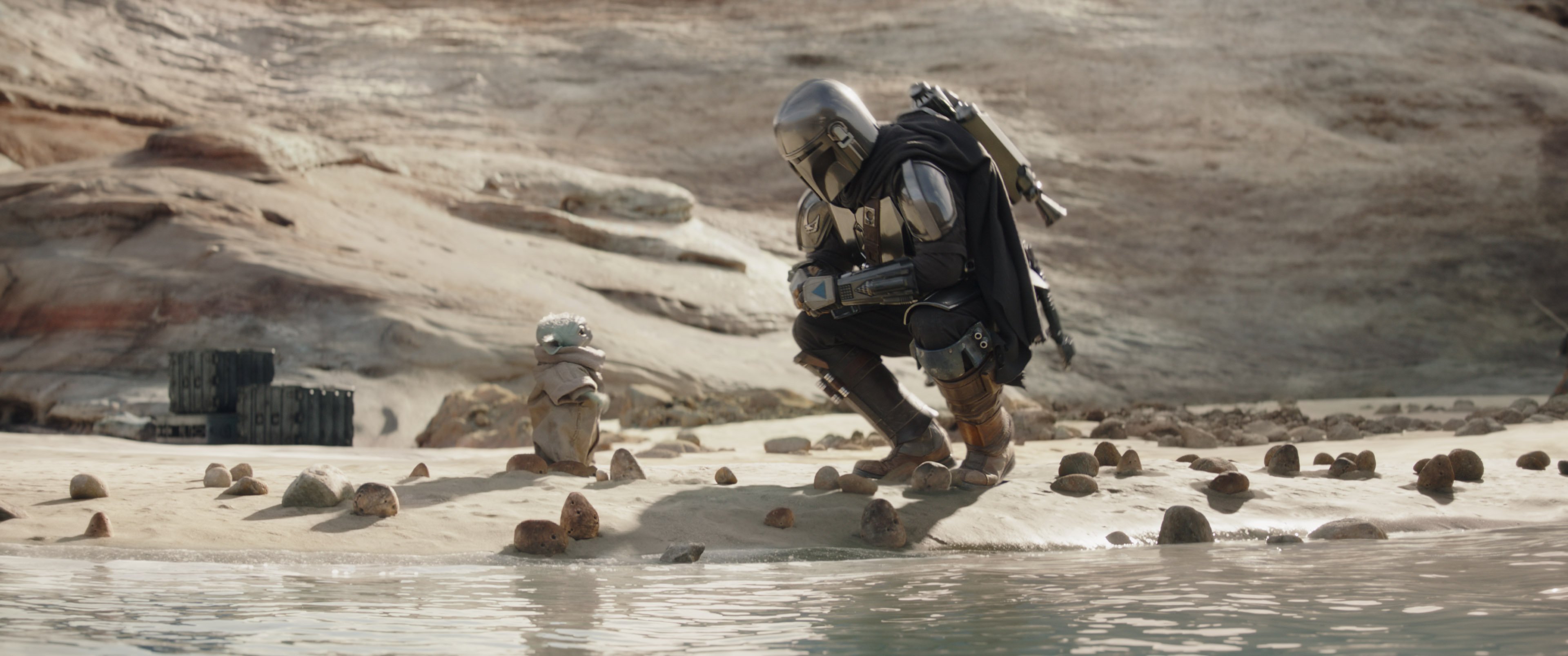 Grogu and The Mandalorian