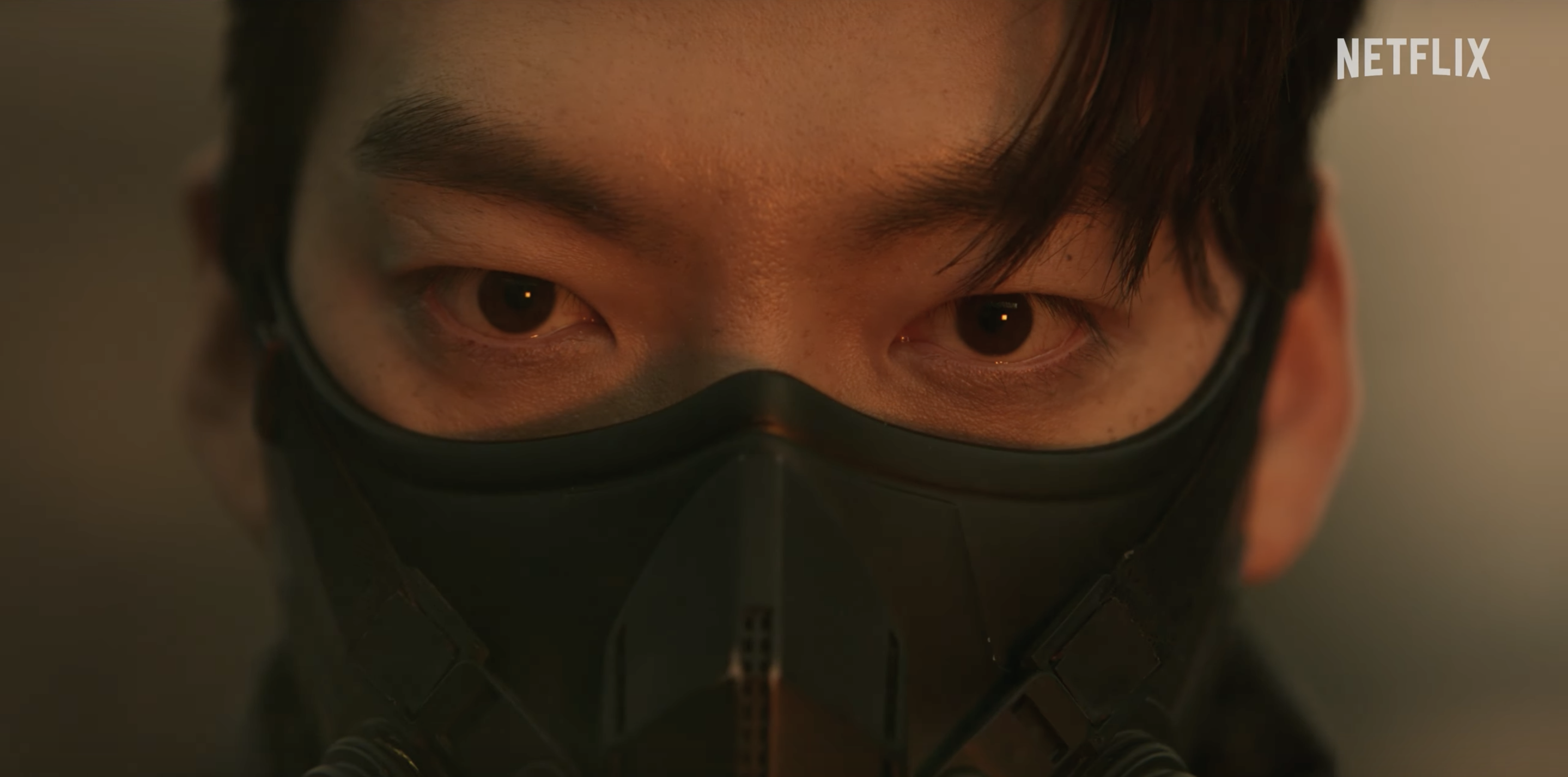 A screenshot from the Black Knight trailer.