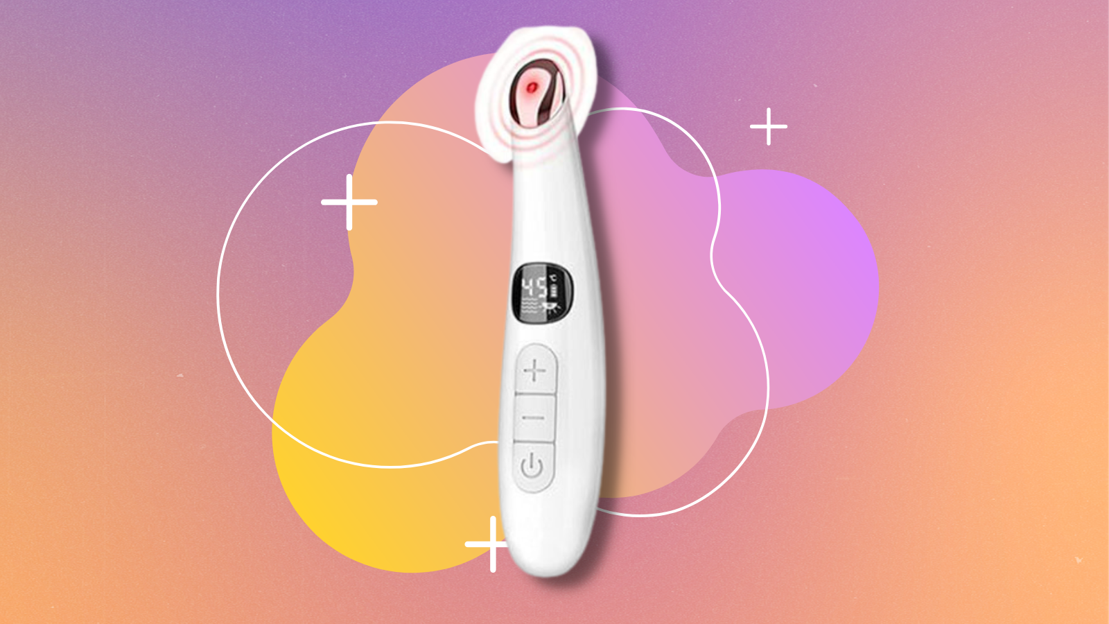 The Lumina wand on a pastel background.