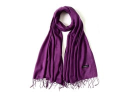 lavisha cashmere shawl in purple