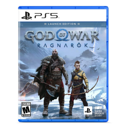God of War Ragnarok on white background
