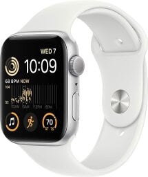 silver second gen apple watch SE