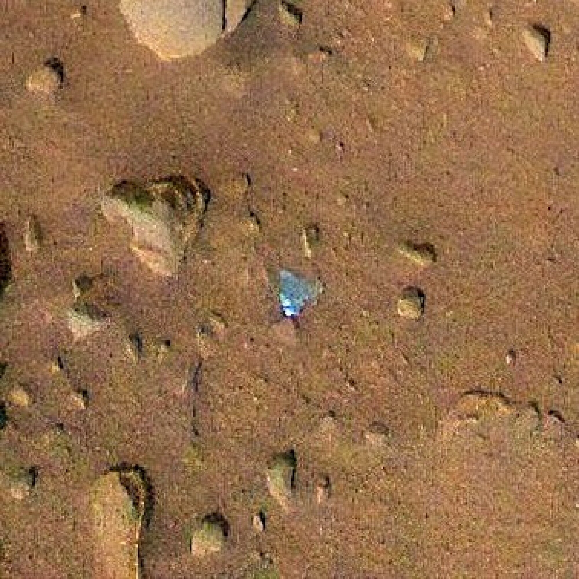 debris on Mars