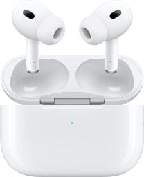 second generation airpods pro earbuds and case
