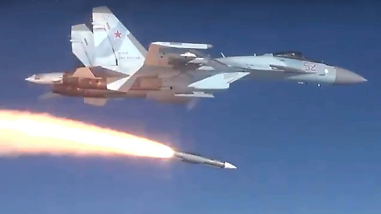 Su-35 Launches R-37M Air to Air Missile