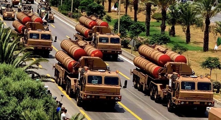 Missile Batteries From Algerian S-300 System