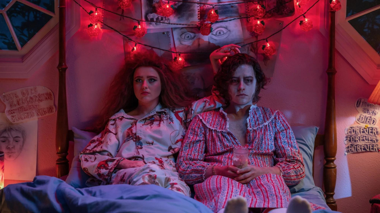 Kathryn Newton and Cole Sprouse in 'Lisa Frankenstein'