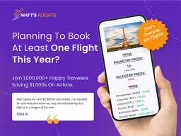 Infographic for Matt's Flights app.