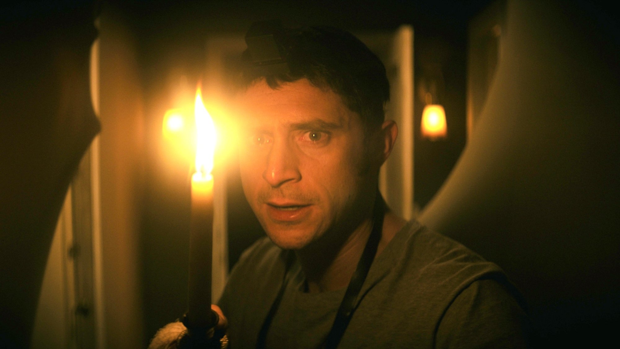 Dave Davis in "The Vigil."