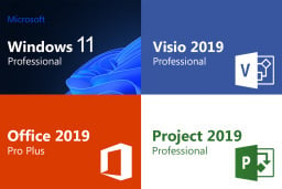 Microsoft logos