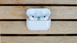 airpods pro on a table
