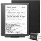 Kindle Scribe with case, premium pen, and charging block