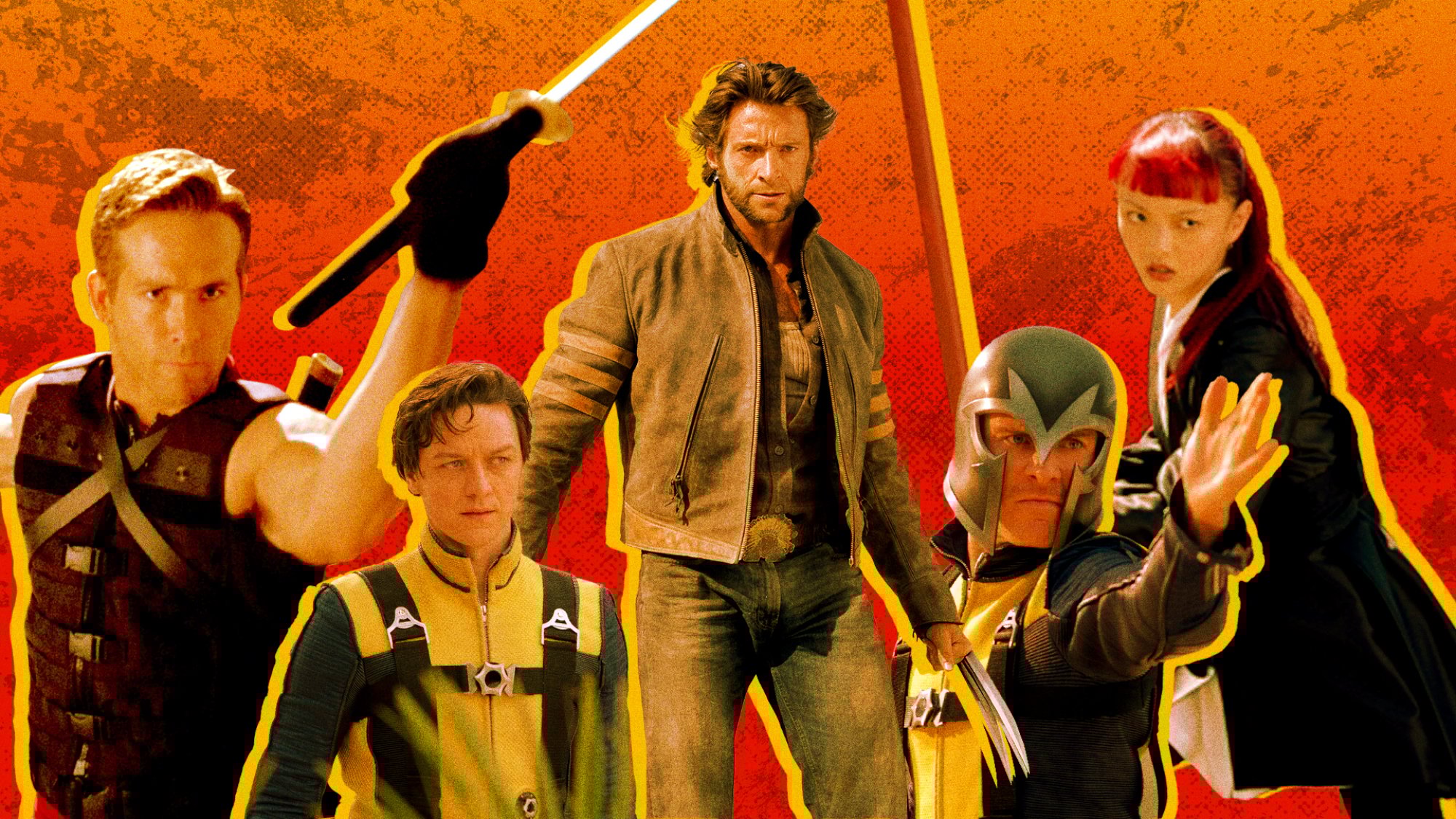 Composite of X-Men movies released between 2009 and 2013.