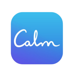 the calm logo