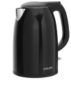 a black krups electric kettle